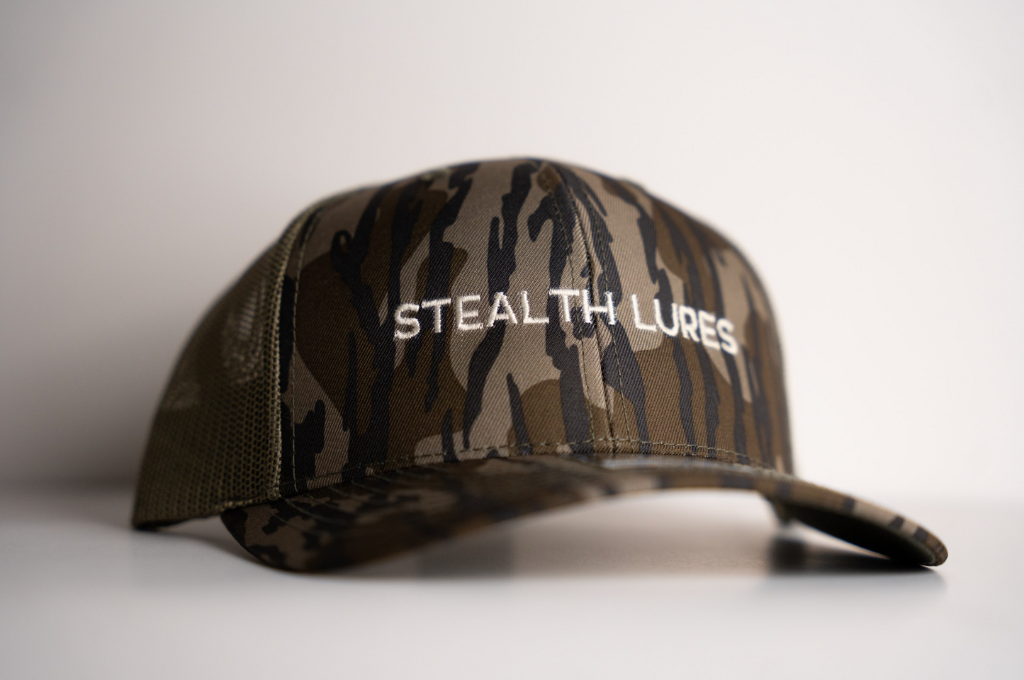 Richardson 112 Trucker Hat Bottomland Camo